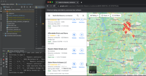 Google Maps Business Data Scraping with Python and Selenium